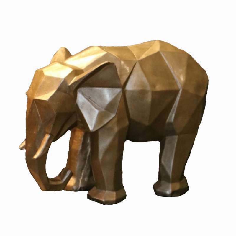 مجسمه مدل فیل هندسی