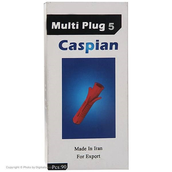 مولتی رول پلاک کاسپین مدل 5 سانتی متری پنج بسته 90 عددی