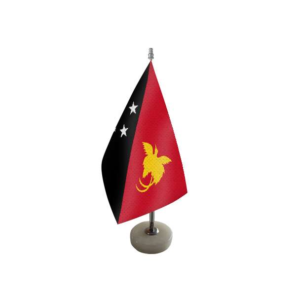 پرچم رومیزی مدل پاپوآ