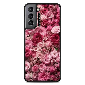 AKAM AMC-WSGS21-FLOWERS-41 Cover For Samsung Galaxy S21