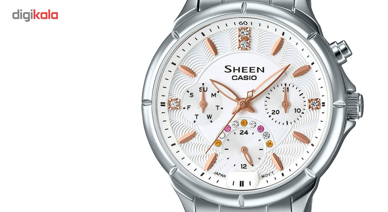 ساعت مچی عقربه ای زنانه کاسیو مدل SHE-3047D-7AUDR