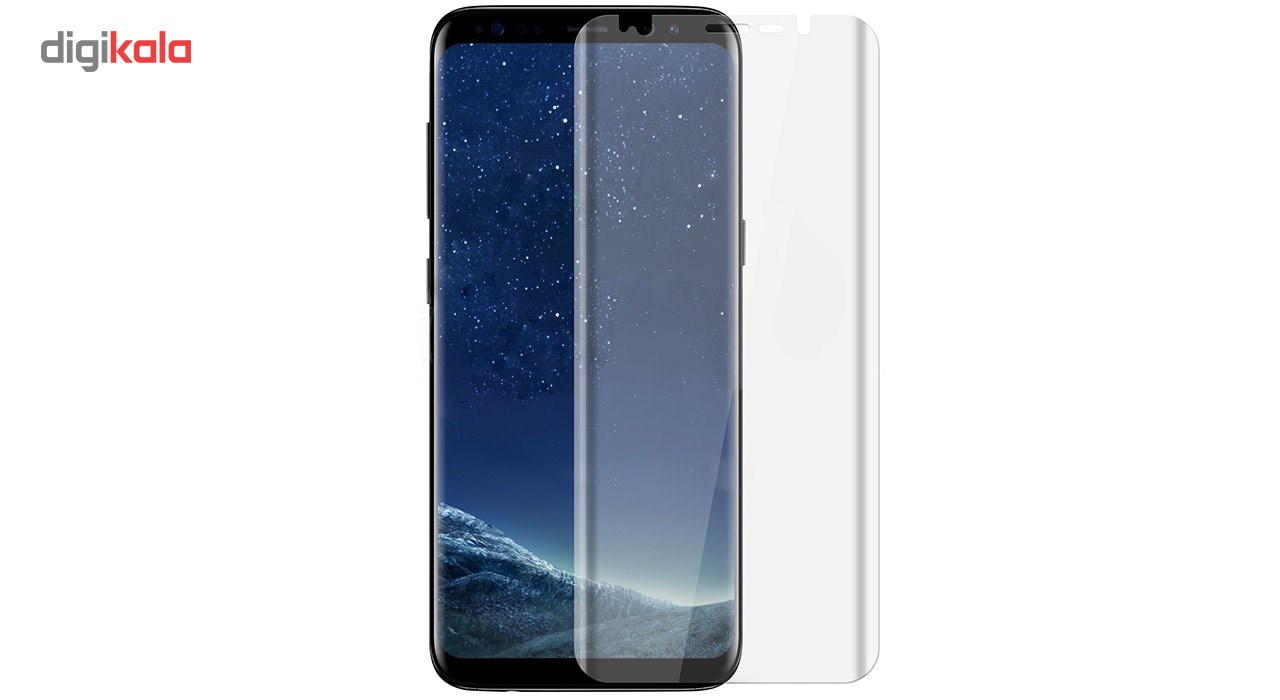 محافظ صفحه نمایش تی پی یو مات مدل Full Cover مناسب برای گوشی موبایل سامسونگ Galaxy S8