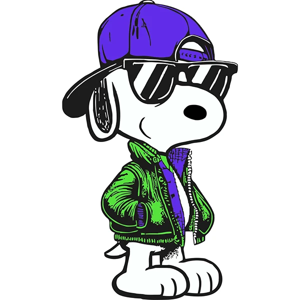 استیکر پارچه و لباس پاد آفرین طرح کارتونی کد 1925