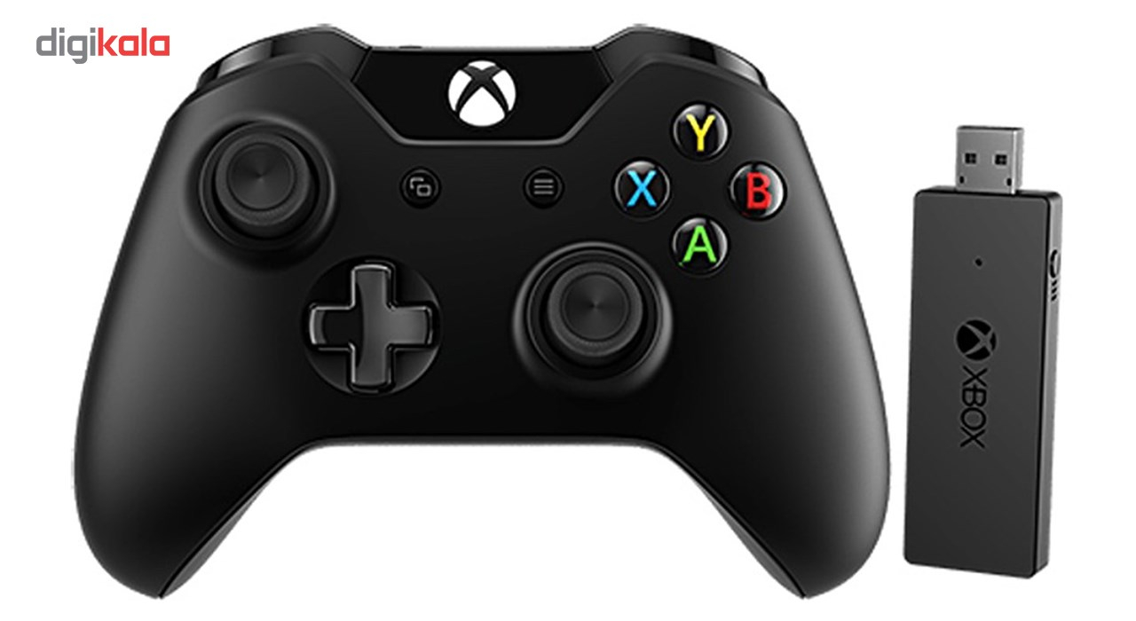 دسته بازی ایکس باکس وان به همراه آداپتور بی سیم مخصوص ویندوز