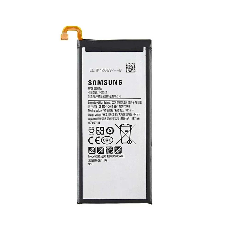 باتری موبایل مدل EB-BC700ABE34 ظرفیت 3300 میلی آمپر ساعت مناسب برای گوشی موبایل سامسونگ Galaxy C7