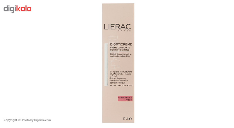کرم دور چشم لیراک سری Diopticream مدل Wrinkle Repair حجم 10 میلی لیتر