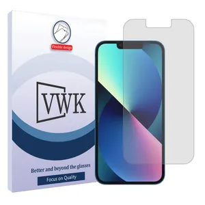 VWK Tough model transparent screen protector suitable for Apple iPhone 13 mobile phone