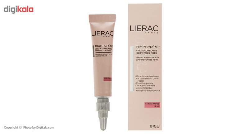 کرم دور چشم لیراک سری Diopticream مدل Wrinkle Repair حجم 10 میلی لیتر