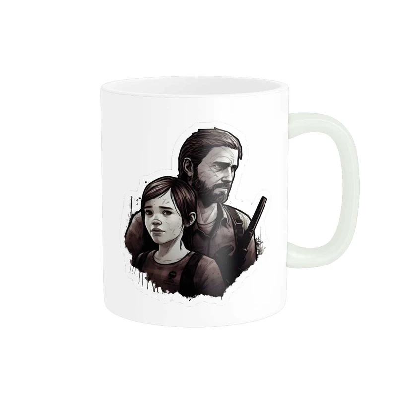 ماگ پاد آفرین طرح سریال آخرین باز مانده از ما - The last of us  کد 3246
