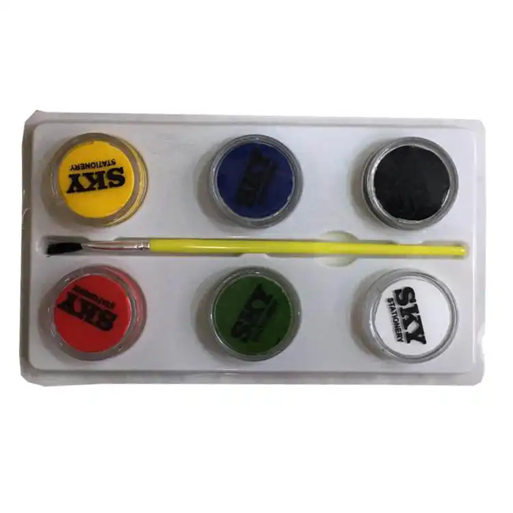 رنگ گریم صورت اسکی مدل cream 21 بسته 6 عددی