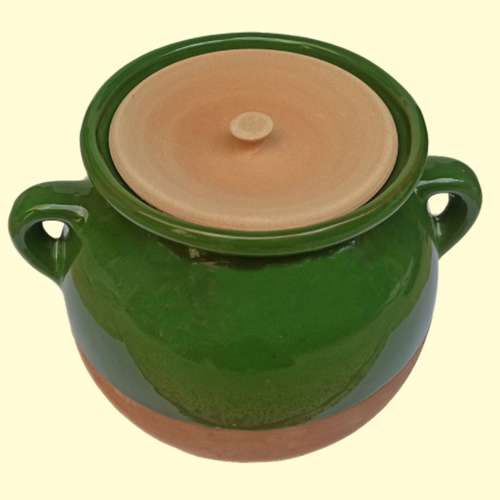 ظرف دیزی سفالی مدل قطره ای کد FAN-GR4