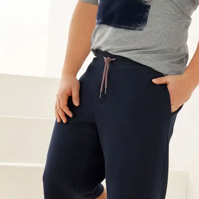 شلوارک مردانه لیورجی مدل پلاس شیک کد PLUS2022 رنگ سرمه ای