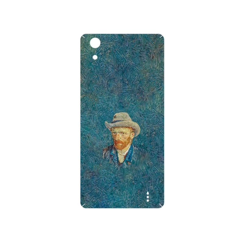 برچسب پوششی ماهوت مدل Self portrait with a gray felt hat مناسب برای گوشی موبایل جی ال ایکس Maad