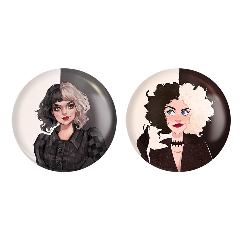 مگنت خندالو طرح کروئلا کد 1075310751 مجموعه 2 عددی