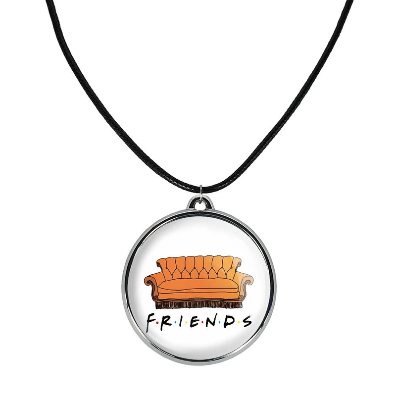 گردنبند خندالو مدل فرندز Friends کد 3115831159