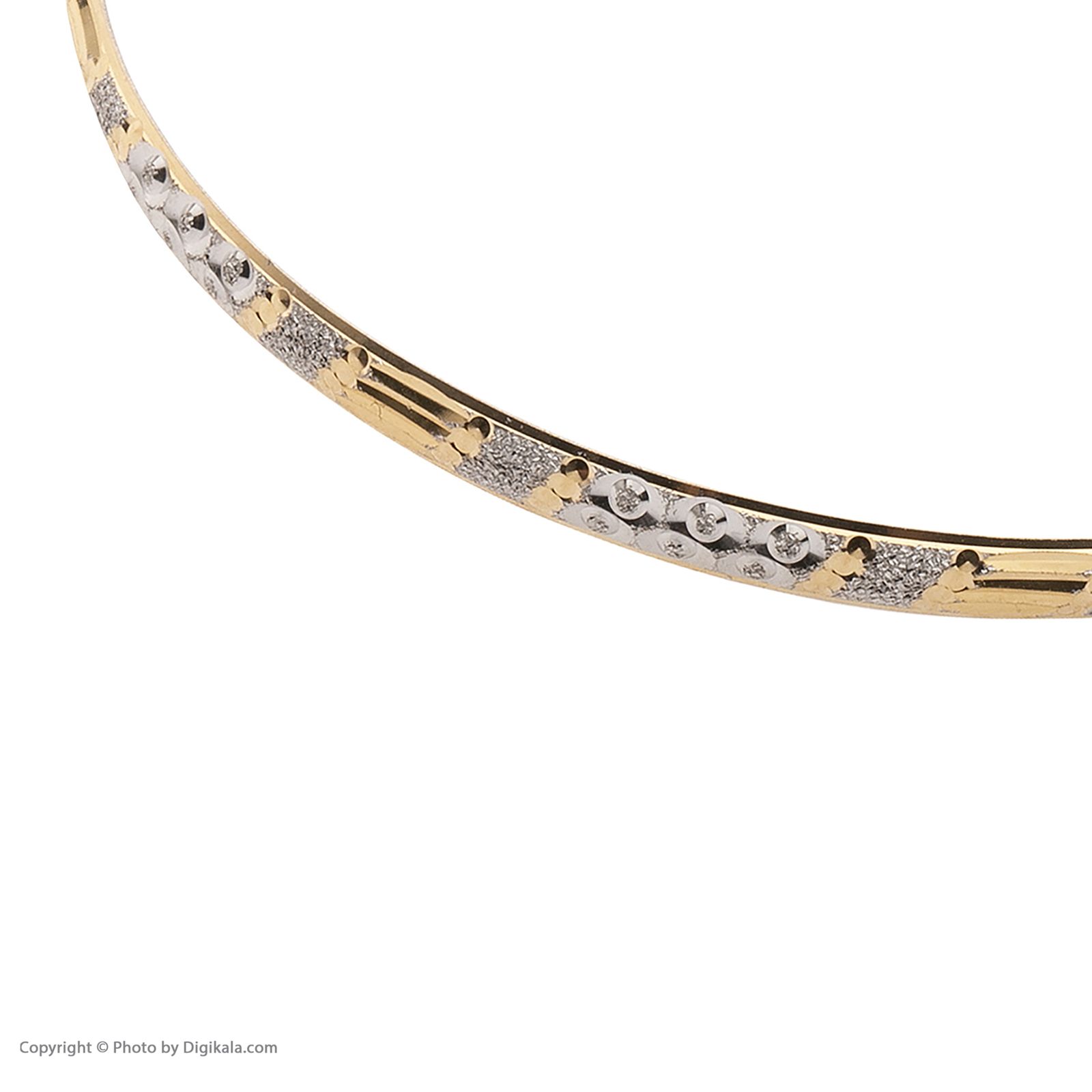 دستبند طلا 18 عیار زنانه مدیسا مدل B3016 -  - 3