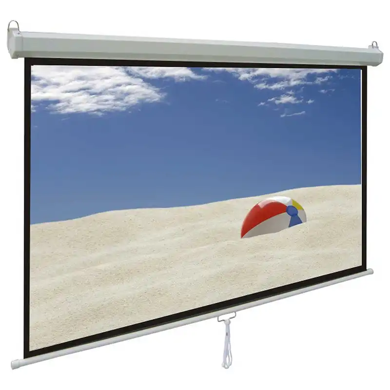 پرده نمایش دستی پروژکتور اسکوپ پارچه عالی سایز 150cm