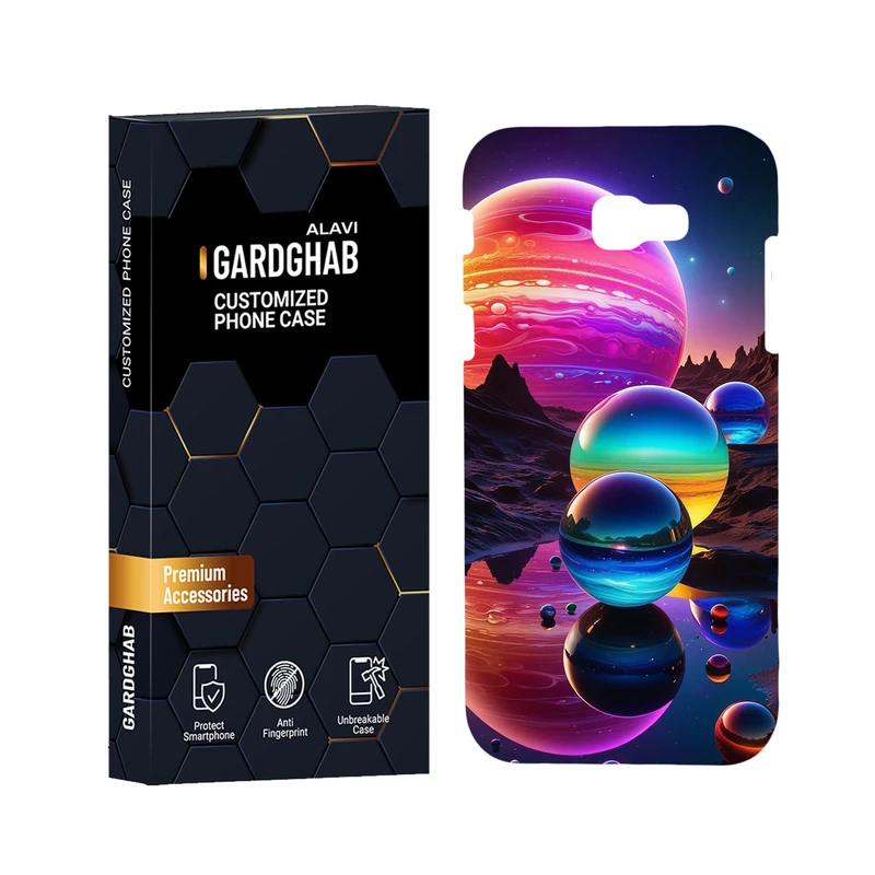 کاور گارد قاب علوی مدل هنری مناسب برای گوشی موبایل سامسونگ Galaxy A720 / A7 2017