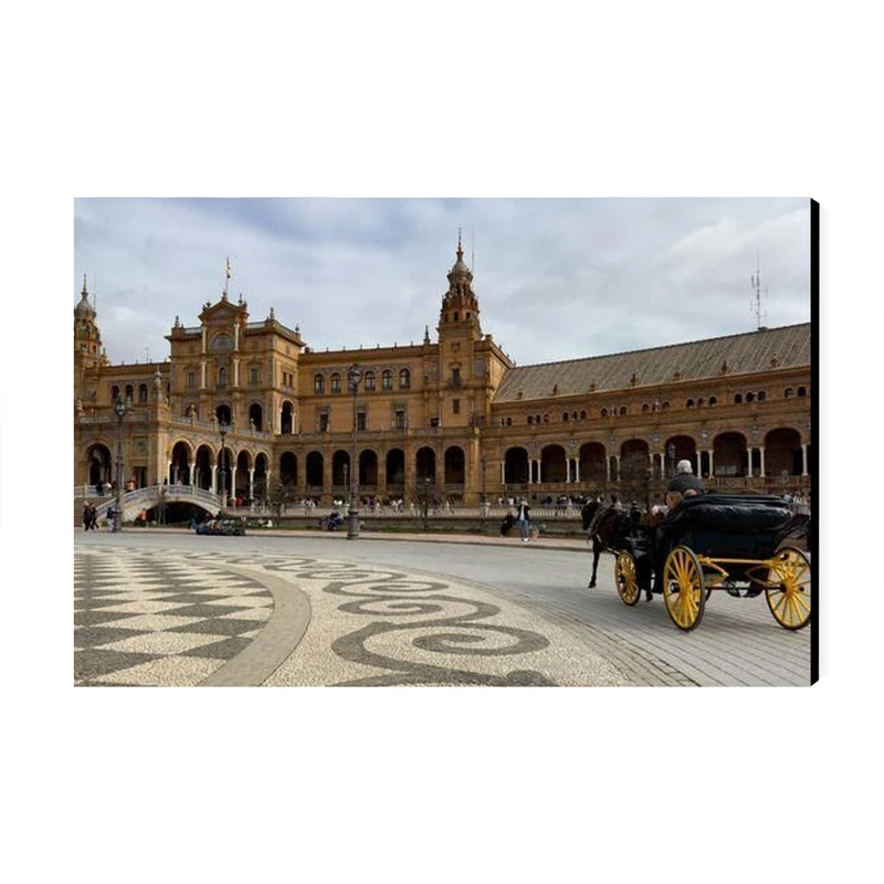 تابلو شاسی عرش طرح گردشگری اسپانیا مدل پلازا د اسپانا کد As6413