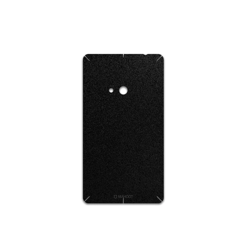برچسب پوششی ماهوت مدل Black-Suede مناسب برای گوشی موبایل نوکیا Lumia 625