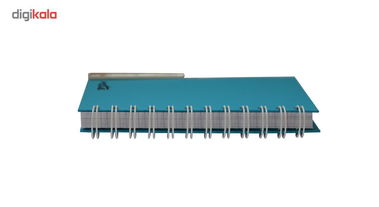 دفتر یادداشت 120 برگ اتوددار نارنجی ارشک کد Ar00103N main 1 7