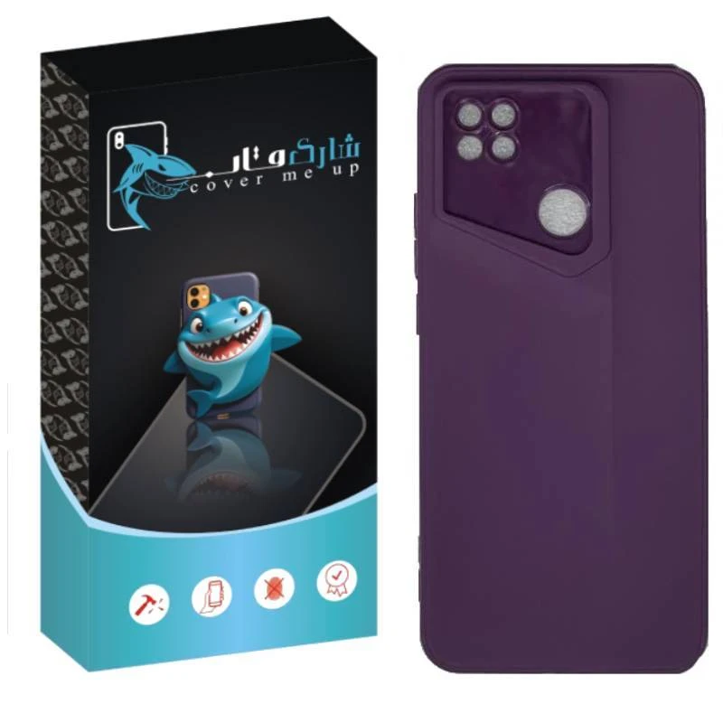 کاور شارک قاب مدل ارگونومی مناسب برای گوشی موبایل شیائومی Redmi 9C / Redmi 10A