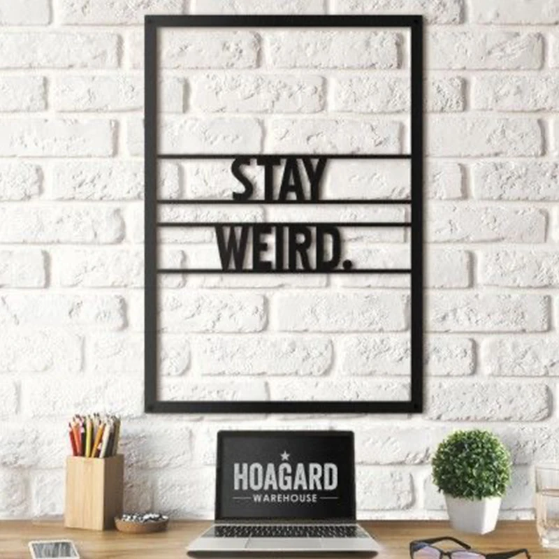 استیکر دکو رستا مدل STAY WEIRD کد C185