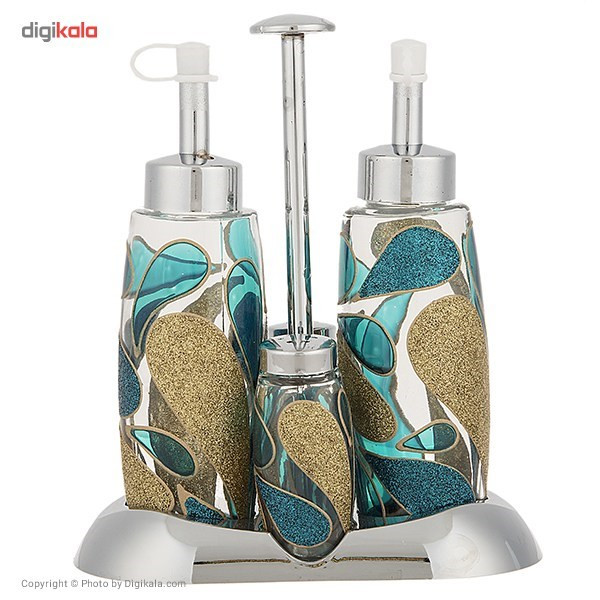 ست آبلیمو خوری گالری انار مدل اشک آبی