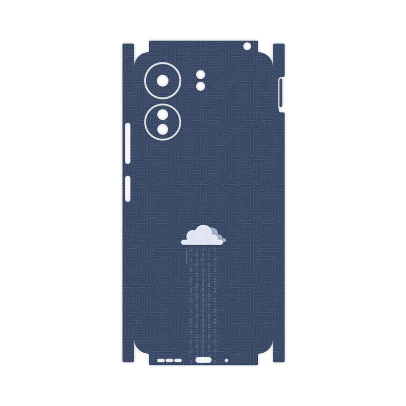 برچسب پوششی ماهوت مدل Minimal Data Cloud-FullSkin مناسب برای گوشی موبایل شیائومی Poco C65