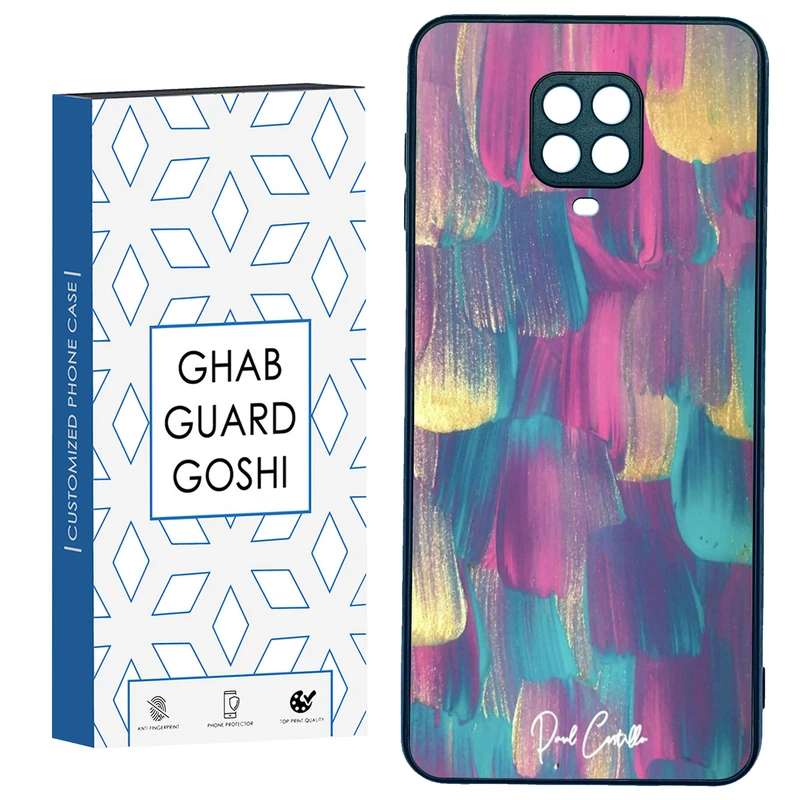 کاور قاب گارد گوشی طرح ابرنگ کد TPU-252 مناسب برای گوشی موبایل شیائومی Redmi Note 9 pro / Note 9s