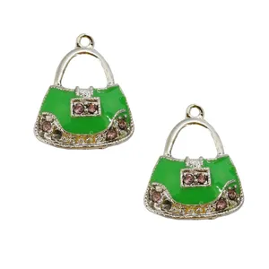 آویز گردنبند مدل کیف کد AG 647 مجموعه دو عددی