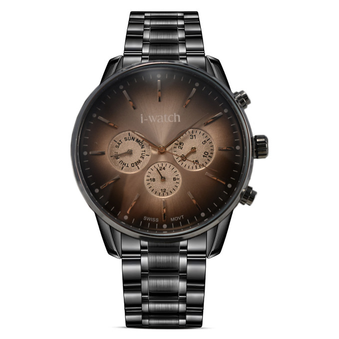 ساعت مچی عقربه‌ای مردانه کوارتز کورنوگراف آی واتچ مدل 190191M