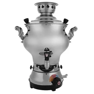 سماور گازسوز زمردیان مدل G-140 ظرفیت 6 لیتر
