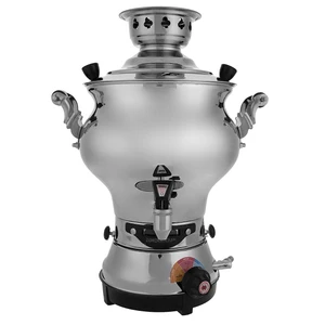 سماور گازسوز زمردیان مدل G-140 ظرفیت 6 لیتر