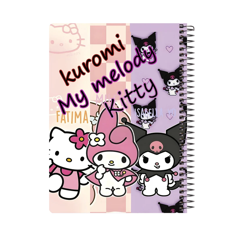 دفتر مشق 60 برگ طرح کرومی کد CUROMI W 003