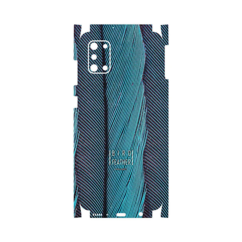 برچسب پوششی ماهوت مدل Turquoise feathers-FullSkin مناسب برای گوشی موبایل سامسونگ Galaxy A31