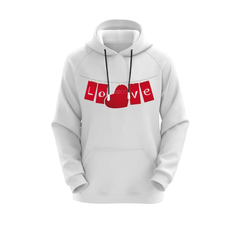 هودی زنانه مدل Love کد E 1032