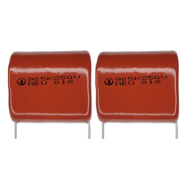 خازن 9 میکروفاراد 250 ولت مدل 905K 250V بسته 2 عددی