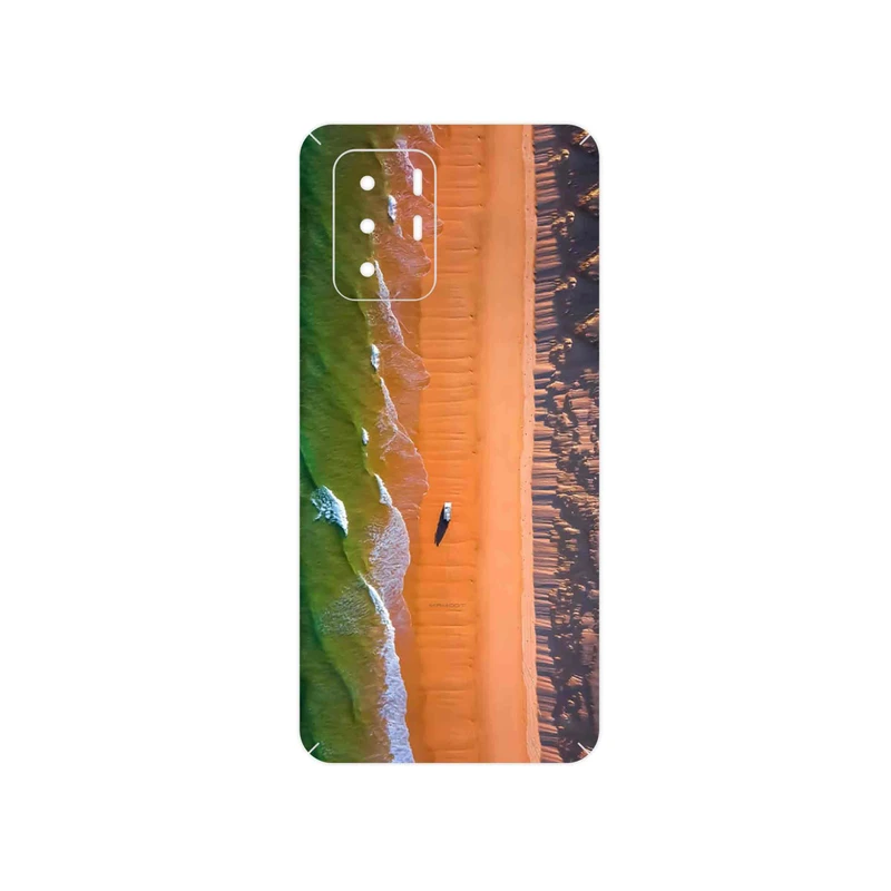 برچسب پوششی ماهوت مدل Beach and Green Sea مناسب برای گوشی موبایل شیائومی Redmi Note 10 Pro (China)