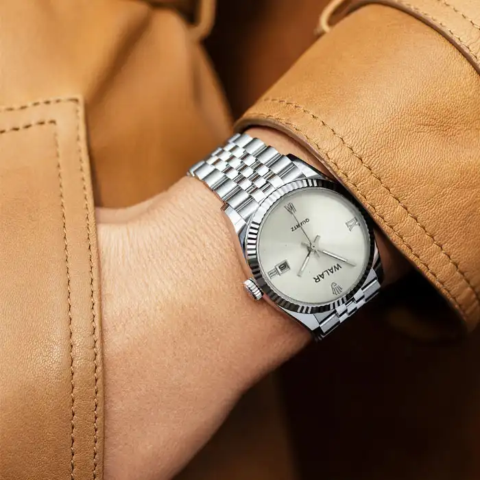 ساعت مچی عقربه ای زنانه والار مدل دیتی جاست کد w-n