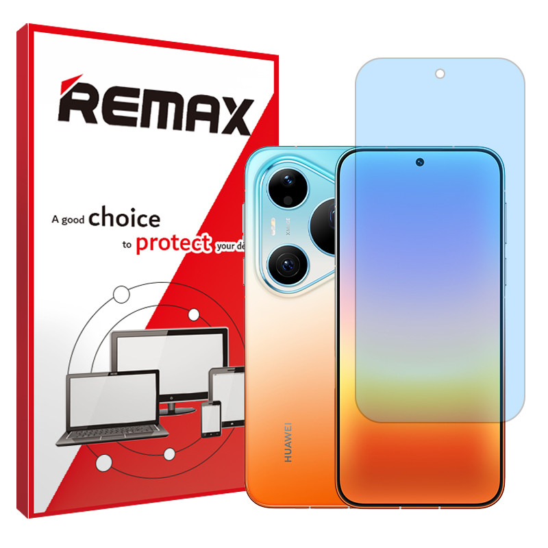 محافظ صفحه نمایش بلوکات ریمکس مدل هیدروژلی مناسب برای گوشی موبایل هوآوی Pura 90s Pro Max