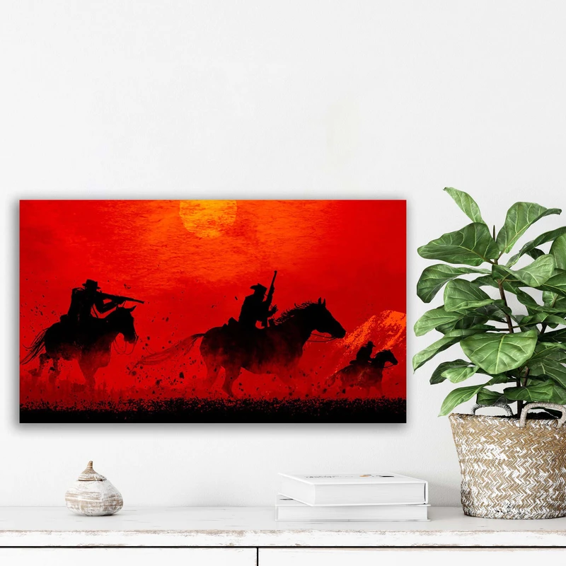 تابلو شاسی آتریسا مدل بازی Red Dead Redemption