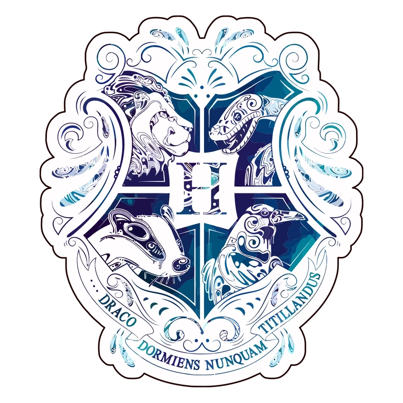 برچسب لپ تاپ پویا مارکت طرح هری پاتر کد 2746