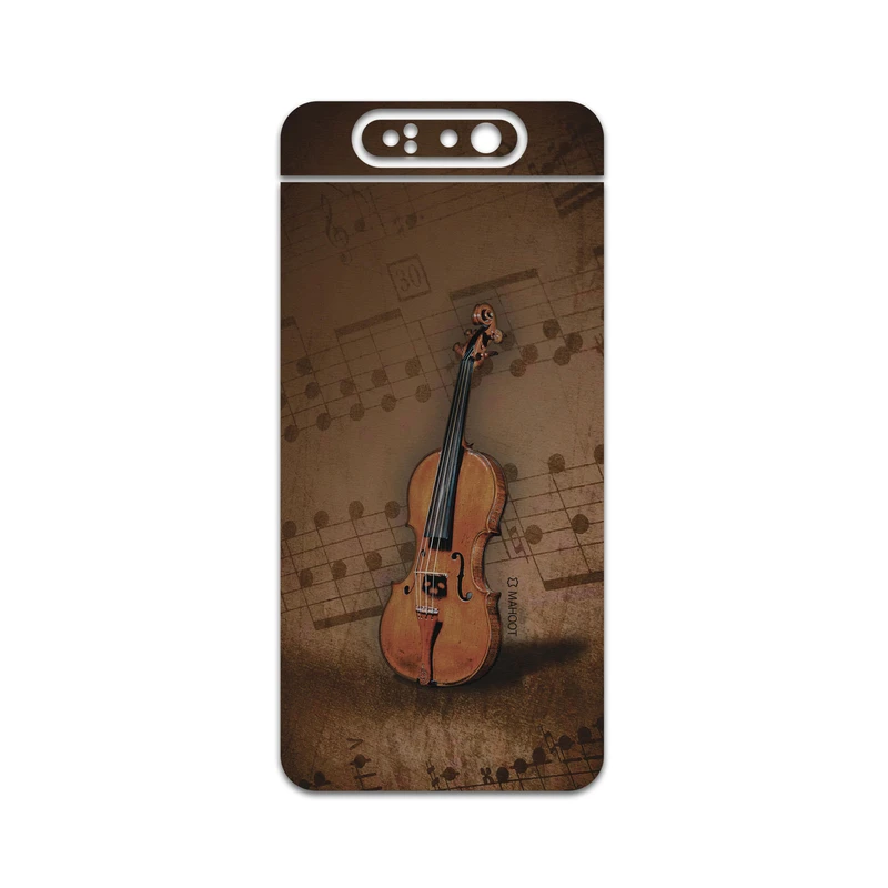 برچسب پوششی ماهوت مدل Violin-Instrument مناسب برای گوشی موبایل سامسونگ Galaxy A80