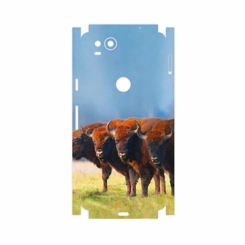 برچسب پوششی ماهوت مدل Buffalo-FullSkin مناسب برای گوشی موبایل گوگل Pixel 2