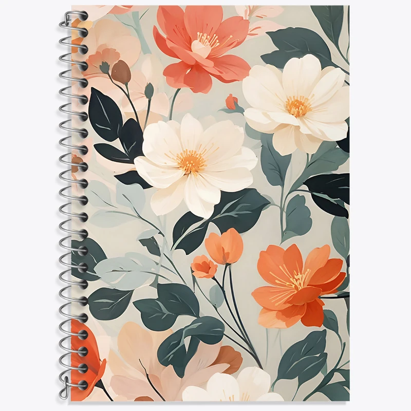 دفتر لغت 50 برگ خندالو طرح گل گلی کد N5314