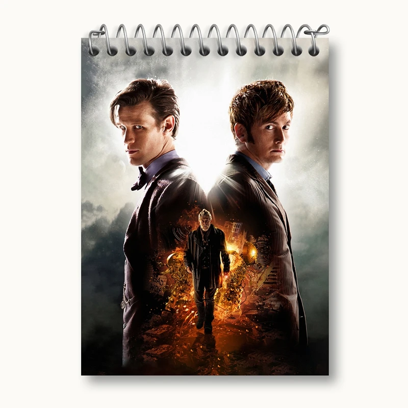 دفتر یادداشت 50 برگ خندالو مدل سریال داکتر هو Doctor Who کد 29753