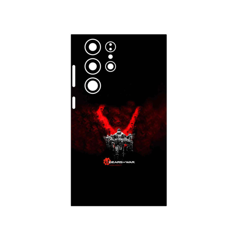 برچسب پوششی ماهوت مدل GEARS OF WAR مناسب برای گوشی موبایل سامسونگ Galaxy S23 Ultra