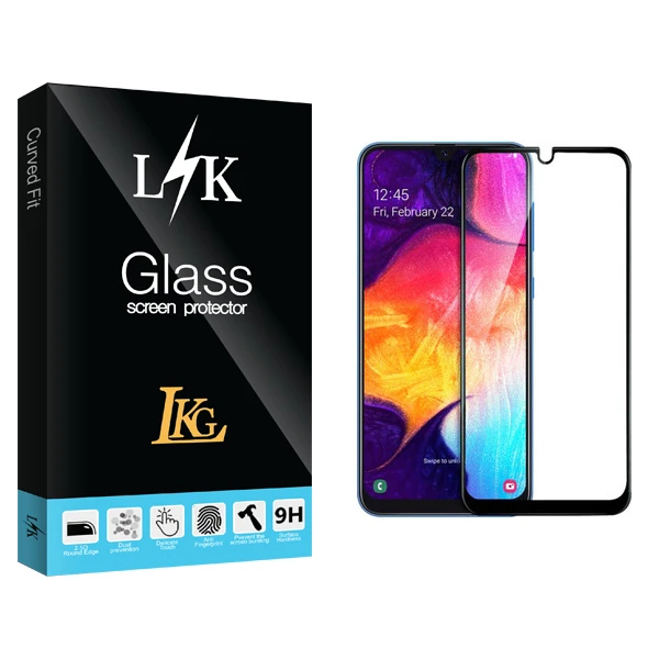 محافظ صفحه نمایش ال کا جی مدل LK Glass مناسب برای گوشی موبایل سامسونگ Galaxy A50