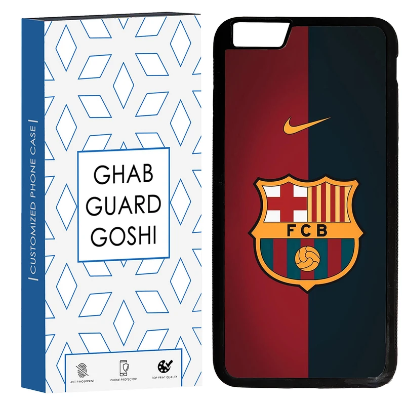 کاور قاب گارد گوشی طرح تیم بارسلونا کد TPU-090 مناسب برای گوشی موبایل اپل Iphone 6 PLUS / 6S PLUS
